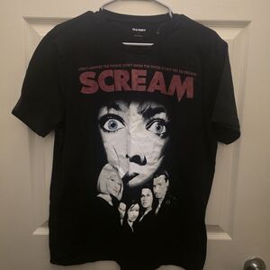 Black Scream Graphic Tee